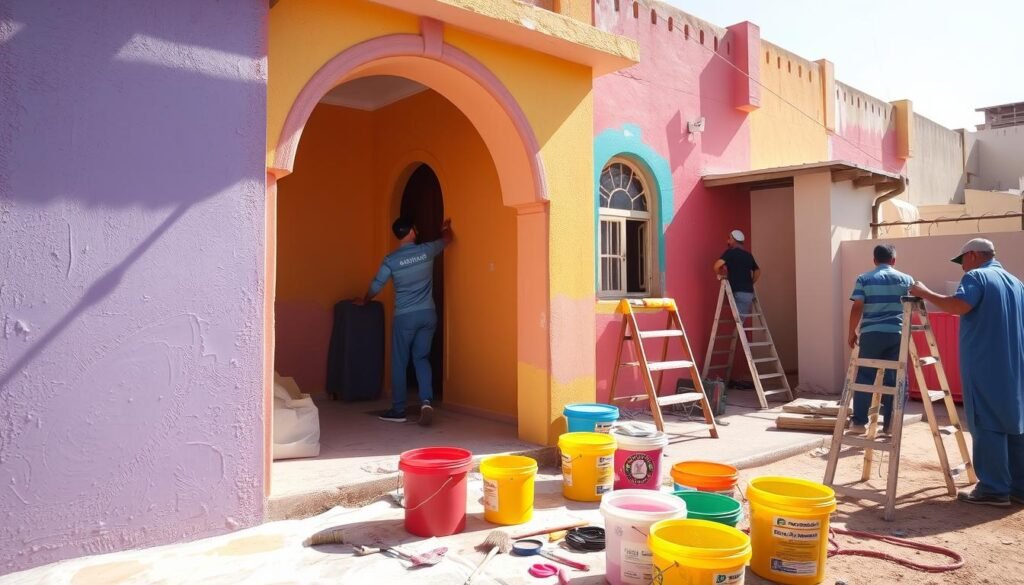 صباغ منازل الخيران بالكويت