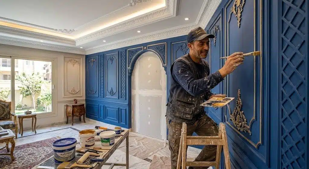 افضل صباغ بالكويت — ديكورات ودهانات حديثة